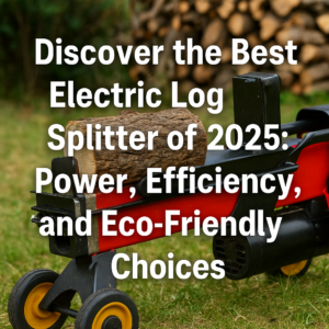 Read more about the article Discover the Best Electric Log Splitter of 2025: Power, Efficiency, and Eco-Friendly Choices